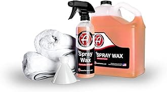 Adam's Polishes Spray Wax Kit - Advanced Carnauba Car Wax | Car Spray Polish | During Car Wash Paste Wax Clay Bar & Buffer Polisher For Ultimate Protection On Paint Wheels Windows | Cleaning Supplies