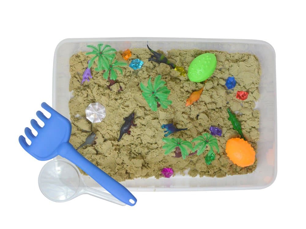 Revelae Discovery Box for Sensory Play - Dinosaur Theme