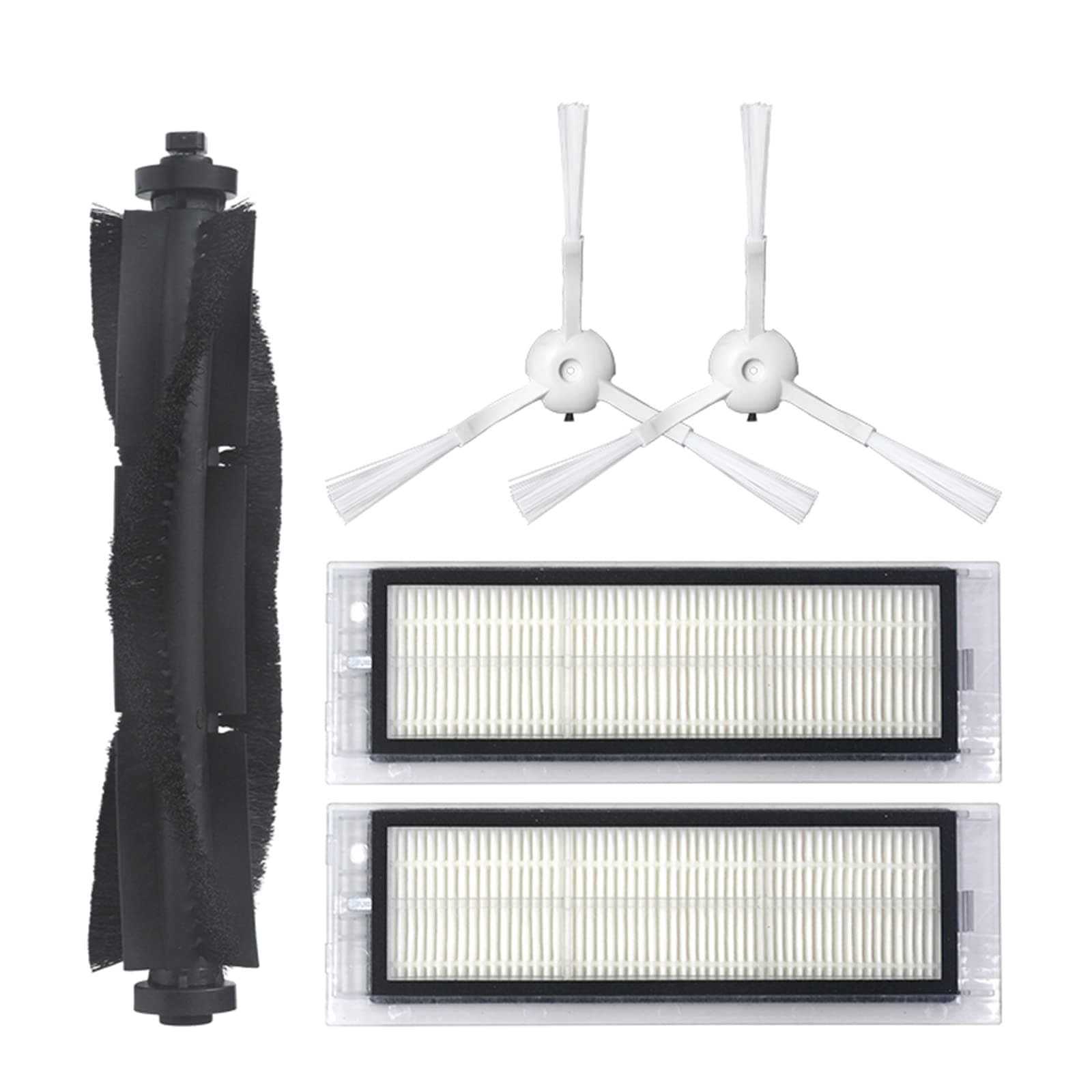 LICHIFIT Main Roller Brush Side Brushes Mop Pads Wipes Rags HEPA Filters Brush Cleaning Tool Replacement Parts for 360 S5 S7 Vacuum Cleaner Sweeping Robot Accessories