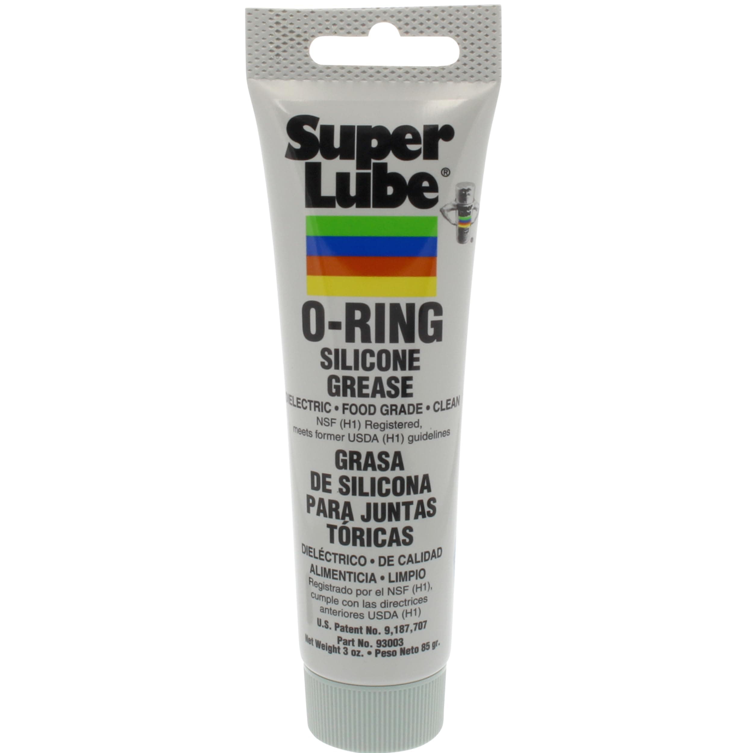 Super Lube 93003 O-Ring Silicone Grease, Translucent White