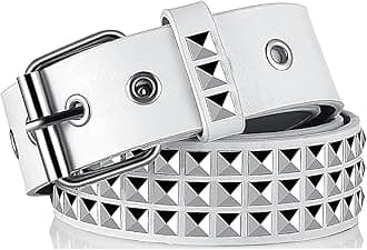 Studded Belt Punk Belt Y2K Goth Belt for Men or Women