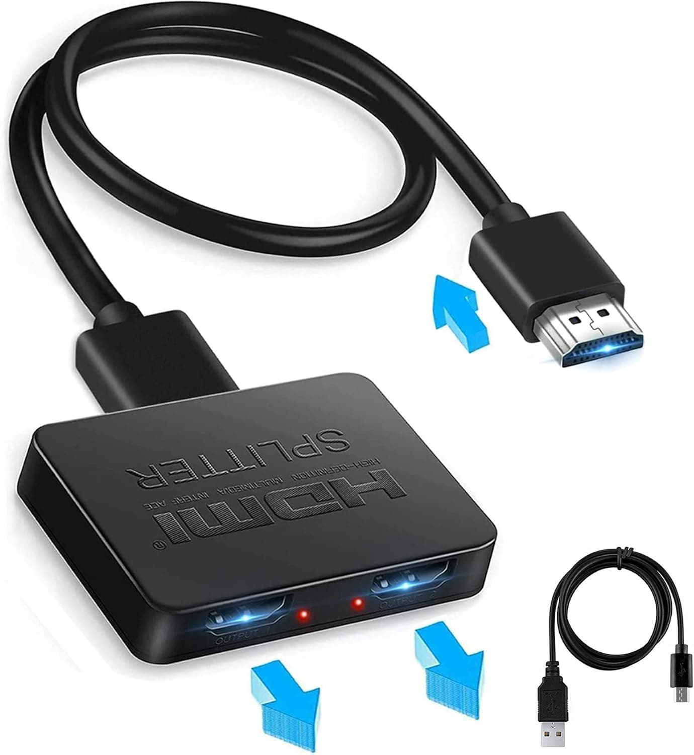 HDMI Splitter 1x2 4K@30Hz