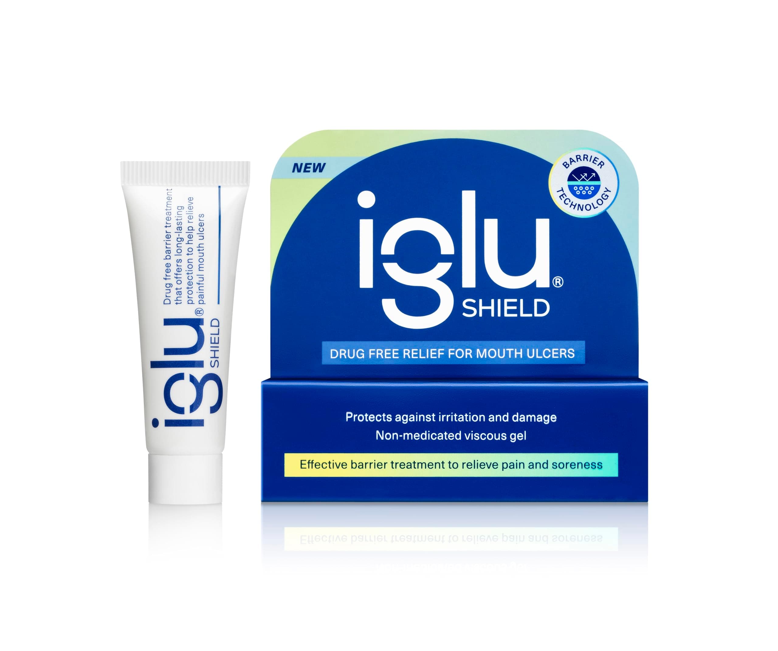 Shield Non-Medicated Mouth Ulcer Treatment. Effective Barrier to Protect ulcers, Relieving Pain and Soreness, 10g