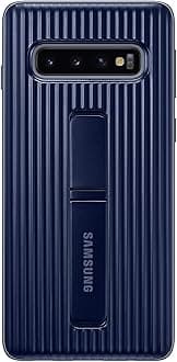 SAMSUNGGalaxy S10 Rugged Protective Case with Kickstand, Blue, Navy, Model:EF-RG973CBEGUS