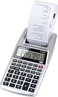P1-DHV-3 Printing Desktop Calculator, Sliver (2203C001)