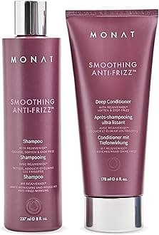 Smoothing Anti-Frizz Set - Natural Frizz Ease Shampoo & Frizz Dismiss Conditioner for Lightweight Frizz Control and Smooth, Shiny Hair