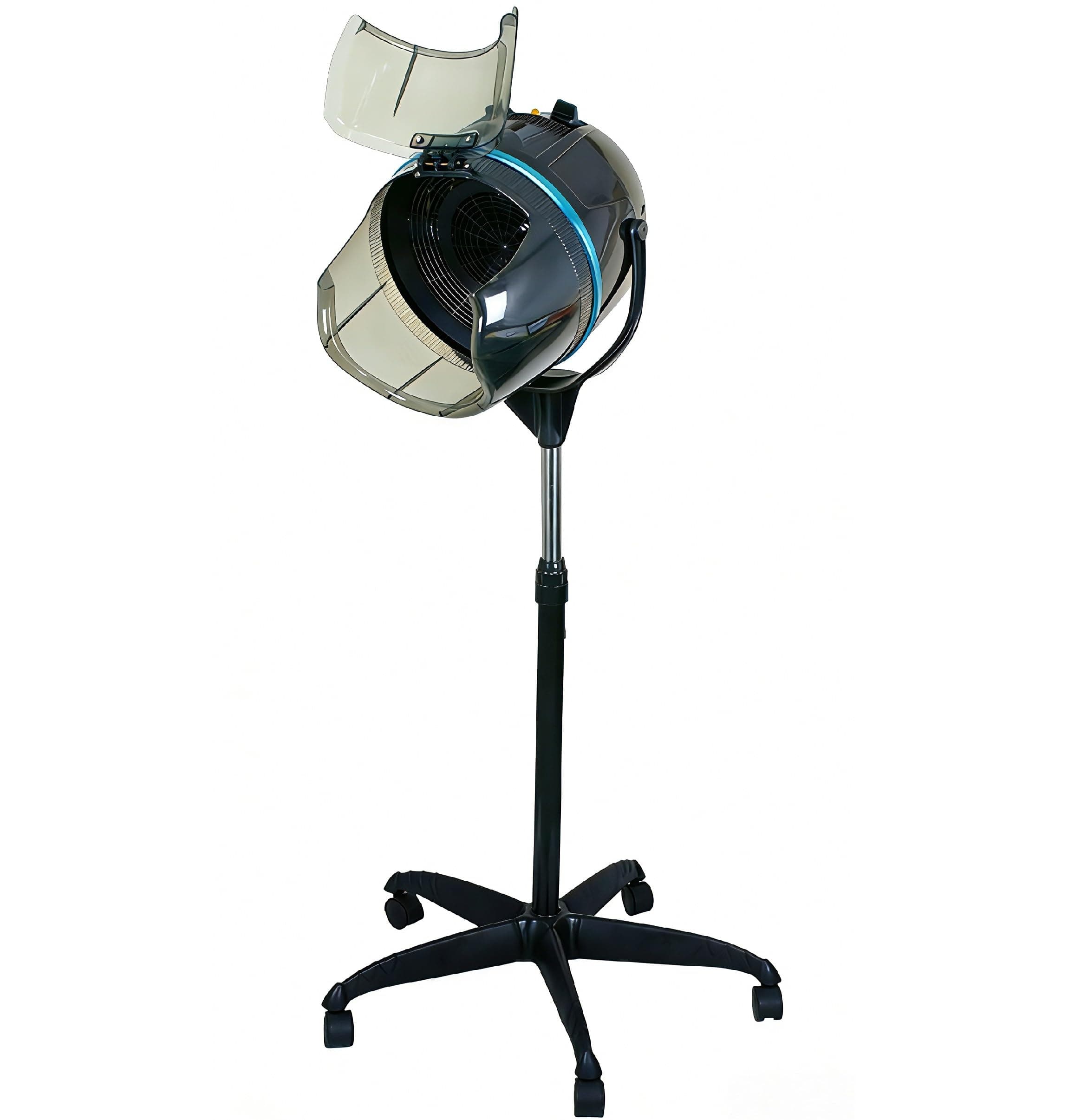 ZENY Stand Up Hair Dryer 1300W Adjustable Floor Hooded Bonnet Hair Dryers with Rolling Wheels Professional Salon Equipment for Beauty Home Hair Drying