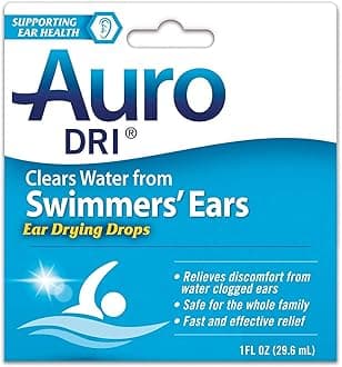Auro-Dri Ear Water-Drying Aid, Helps Swimmers’ Ear, 1 Fl Oz (Pack of 6)