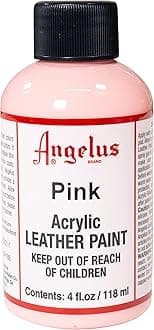 Angelus Acrylic Leather Paint Pink 4oz