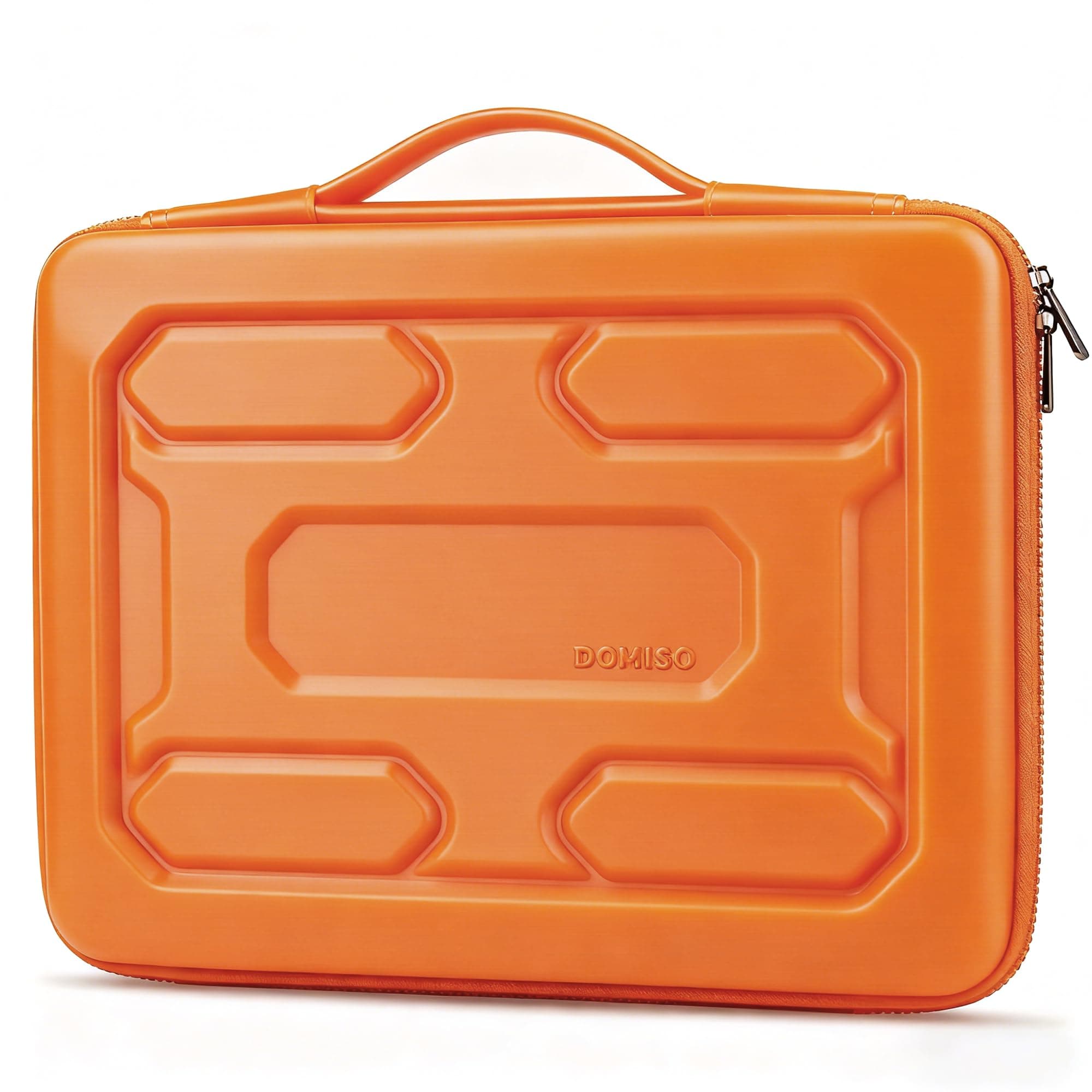 DOMISO Inch Shockproof Laptop Sleeve Protective Case with Handle AA41B, orange