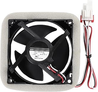 Upgraded DA81-06013A DA31-00287A Refrigerator Evaporator Fan Motor U92C12MS1B3-52 Compatible with Samsung Fridge Evaporator No Noise Fan Motor