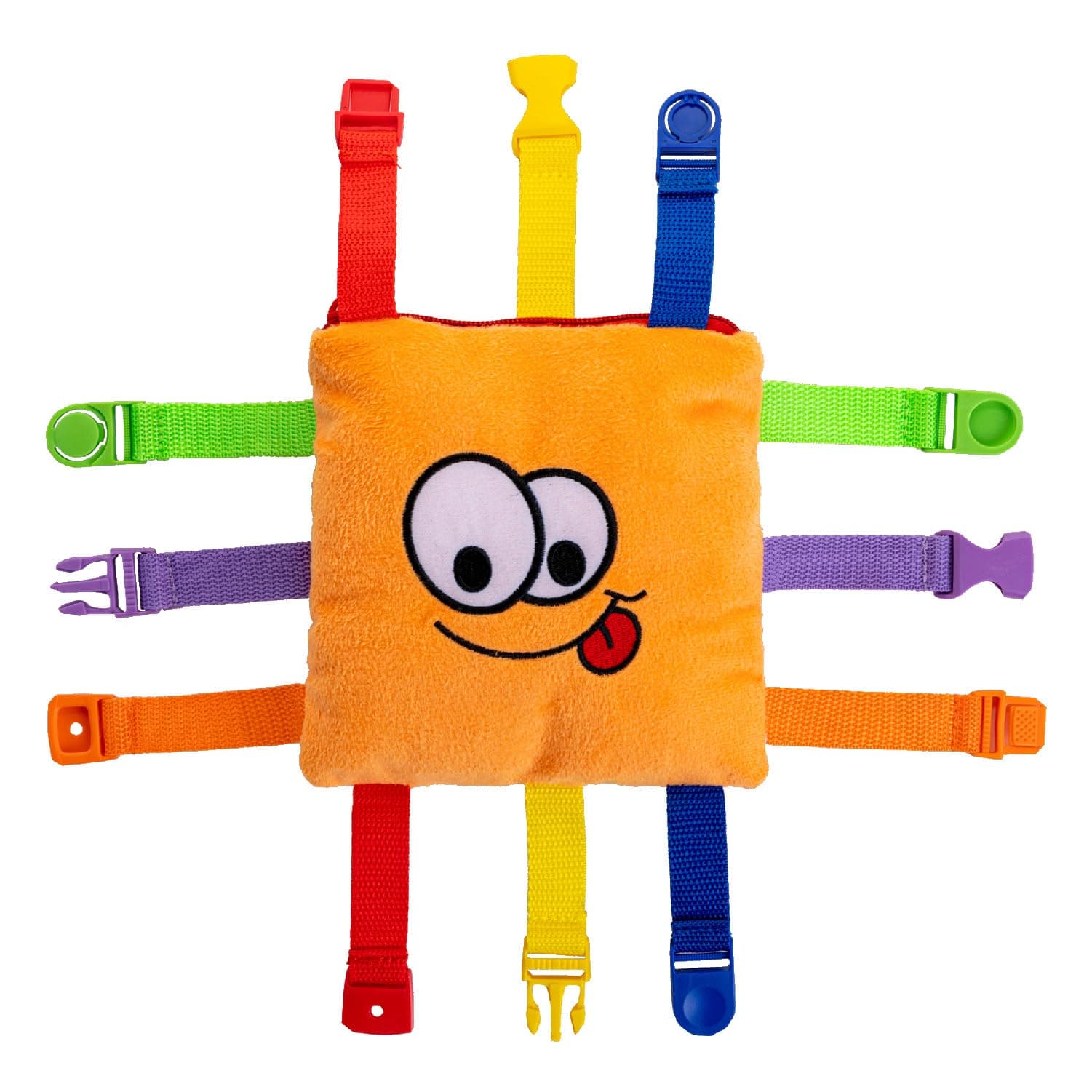 Bizzy Square - Learning Activity Toy - Develop Motor Skills and Problem Solving - Easy Travel Toy - Occupational Therapy Toy