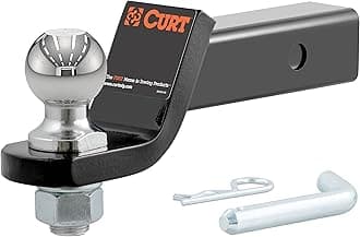 CURT Manufacturing 45036 Class III 2" Loaded Ball Mount with 2" Ball