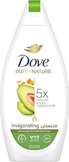 – Care by Nature INVIGORATING Body Wash, with renew blend technology, Avocado & Calendula, with ¼ moisturising cream, 500ml