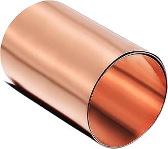 uxcell Copper Sheet Roll, Metal Foil Plate 1000mm x 100mm x 0.1mm