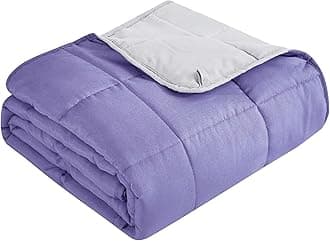 Topcee Weighted Blanket for Adults (15 lbs, 60" x 80") Queen Size Soft Cooling Heavy Blanket Sleeping, Apply to 130-160 lbs Body, Thick Breathable Blanket with Glass Bead, Easy Care