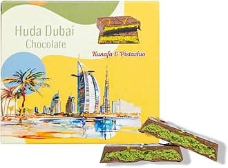 Dubai Chocolate Kunafa Pistachio Milk Chocolate Freshly Made With Real Kunafa 100g