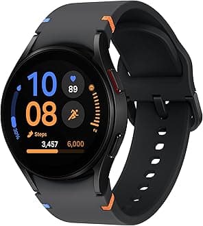 SAMSUNG Galaxy Watch FE 40mm LTE AI Smartwatch w/Fitness Tracking, BIA Sensor, Personalized HR Zones, Heart Rate Tracker, Sleep Monitor, 2024, Black [US Version, 1Yr Manufacturer Warranty]