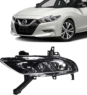 PartsFlow Front Left Fog Light Lamp For 2016 2017 2018 Nissan Maxima NI2592134