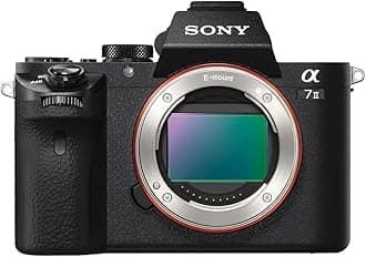 Alpha 7 II E-mount interchangeable lens mirrorless camera with full frame sensor