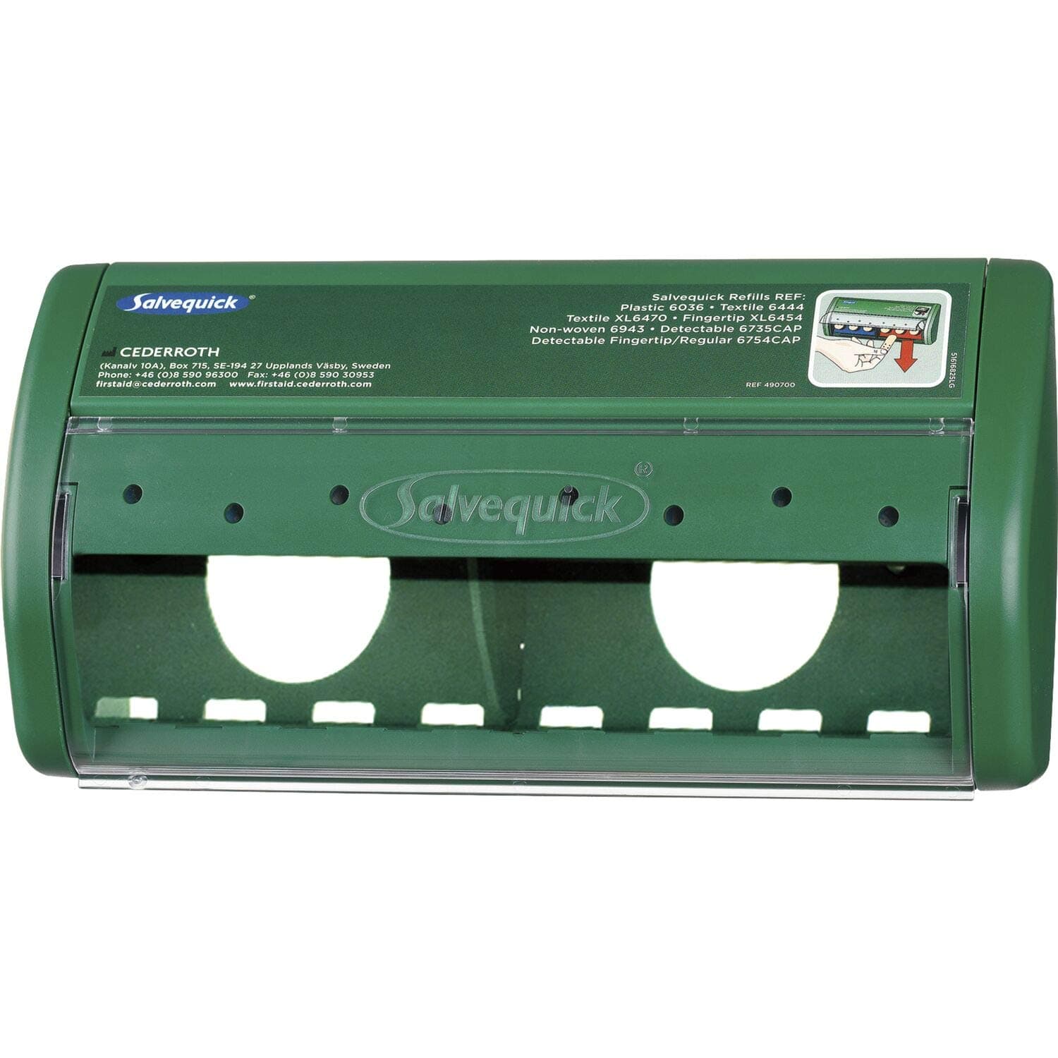 SalvequickEmpty Plaster Dispenser