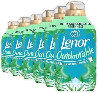 Lenor Outdoorable Fabric Conditioner 210 Washes, 6x490ml, Northern Solstice - Ultra Concentrated Freshness