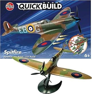 J6000 Quick Build Spitfire Aircraft Model Kit
