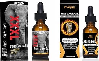 CRAZYLIFE Enlarge Gel, TONISABERY Enlargement Oil for Men BLSEX Enlarger Cream (F396-F315)