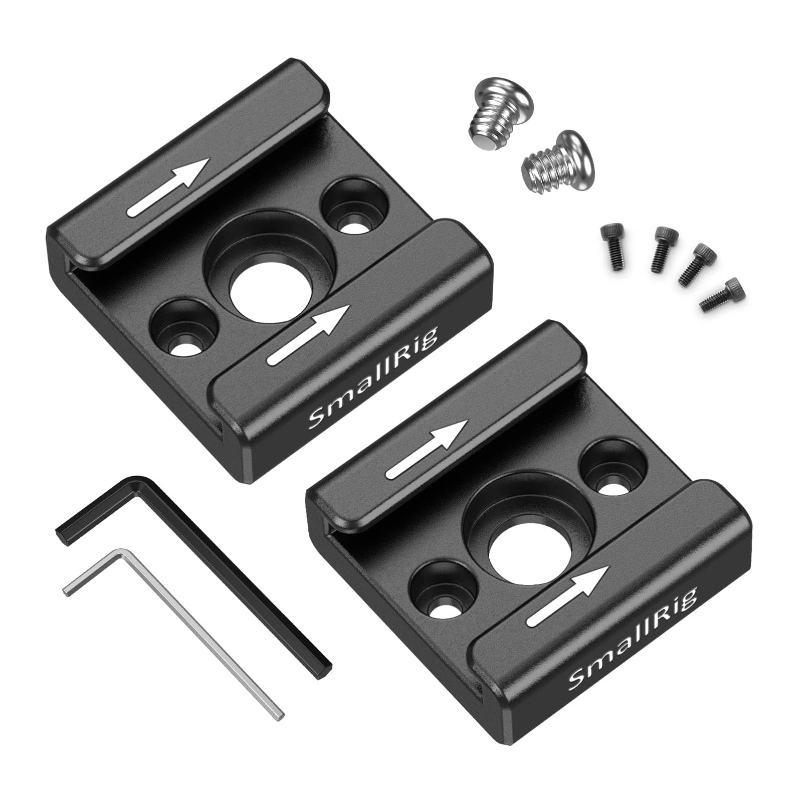 SMALLRIG Cold Shoe Mount Adapter with 1/4’’ Thread Hole for Camera and Camcorder Rigs – 1241