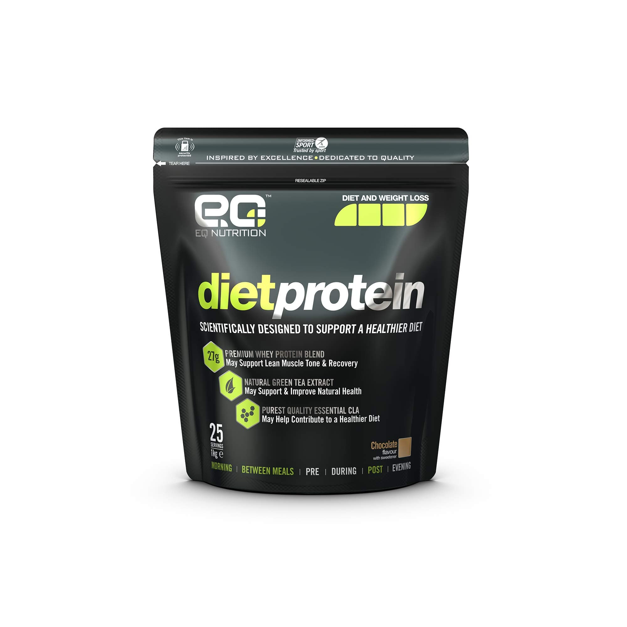 EQ Nutrition Diet Protein, Chocolate, 1kg