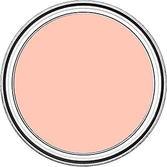 Rust-Oleum Peach Washable Matt Floor Tile Paint - Happy as a Clam 2.5L