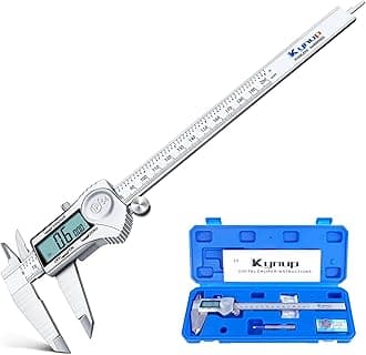 Kynup Digital Caliper, 8 Inch Caliper Measuring Tool with Stainless Steel, IP...