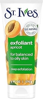 Fresh Skin Apricot Face Scrub, Deep Exfoliator Skin Care for Clean, Glowing Skin, Oil-free Facial Scrub Made with 100% Natural Exfoliants, 6 oz