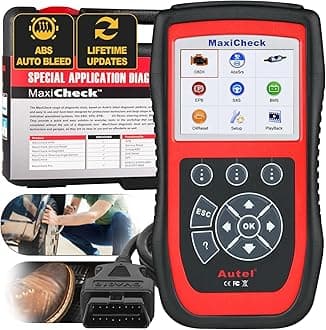 MaxiCheck Pro OBD2 Scanner Automotive Diagnostic Scan Tool with ABS Auto Bleed, SRS Airbag, Oil Reset, SAS, EPB, BMS