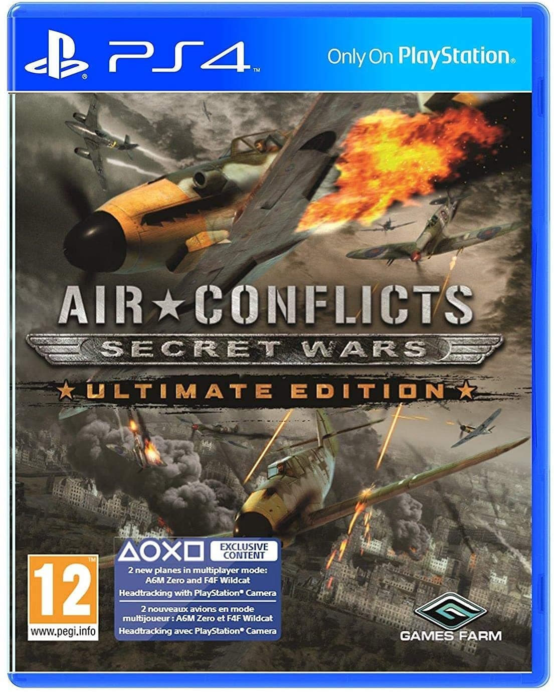 Air Conflicts Secret Wars Ultimate Edition (PS4) [Amazon Exclusive]