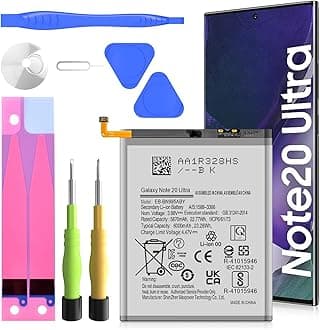 SHENMZ Note 20 Ultra Battery,6000mAh High Capacity Replacement Battery for Samsung Galaxy Note 20 Ultra 5G SM-N985 N986 N986U with Repair Tool Kit