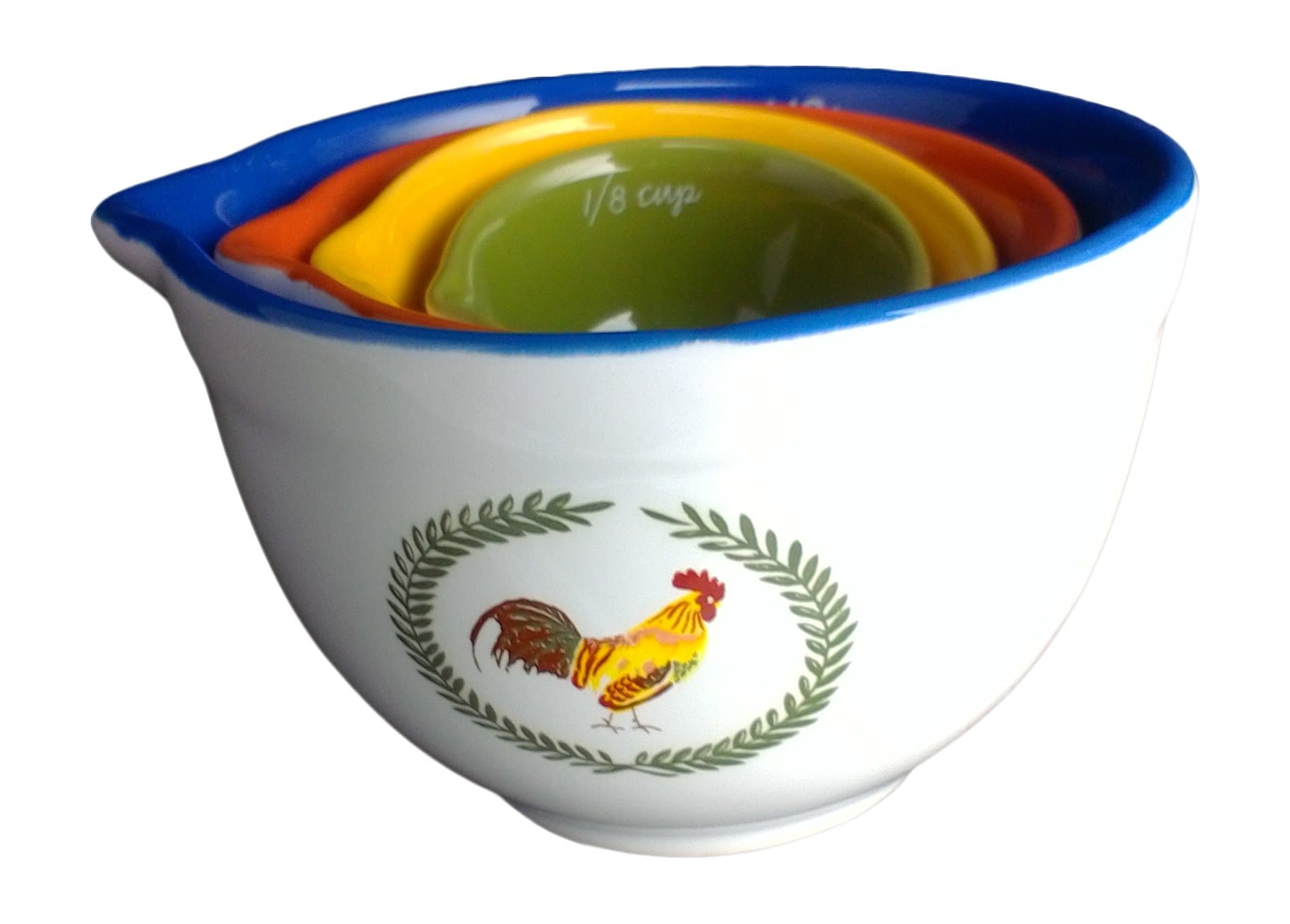 Rooster Measuring Cup Set