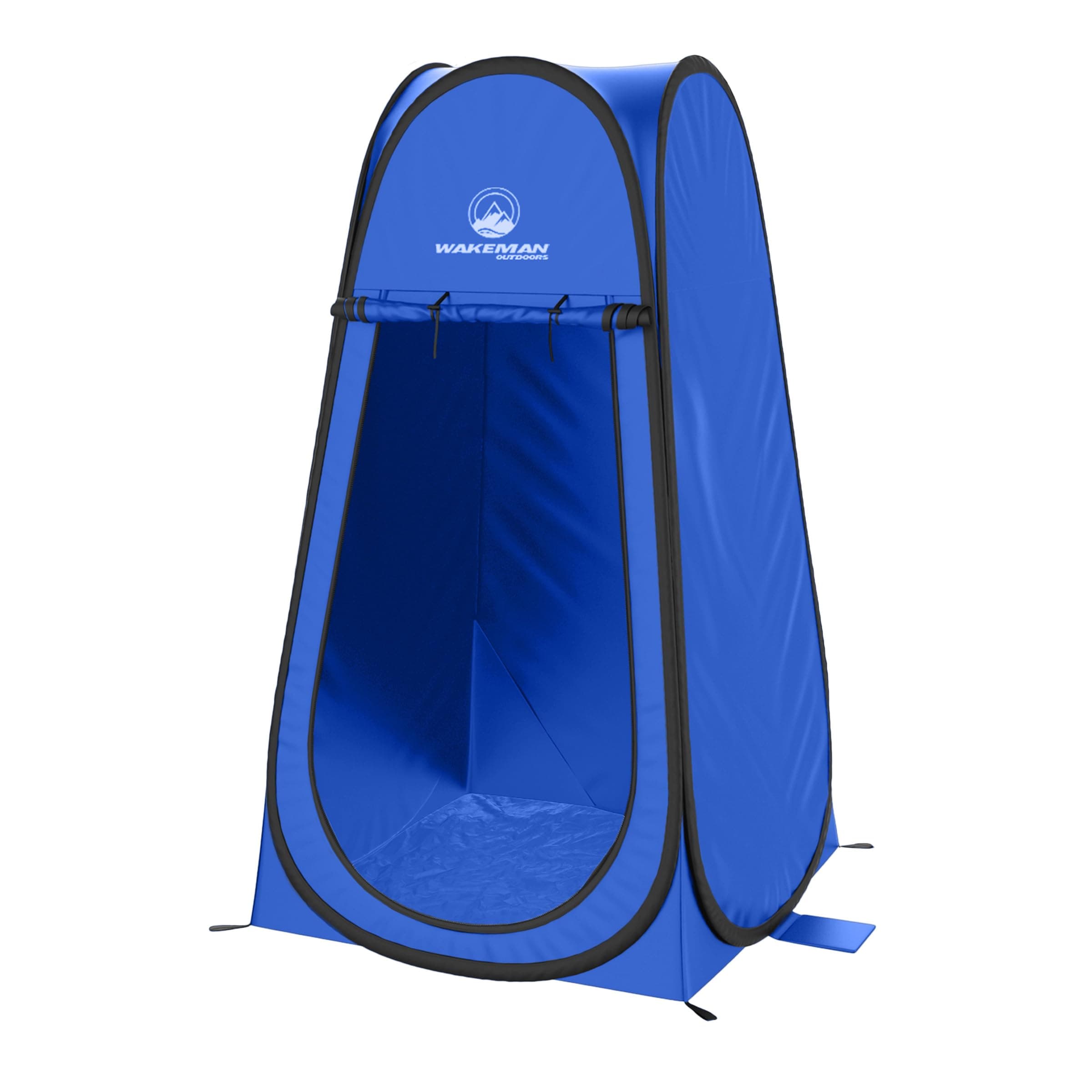 Pop Up Changing Tent, 3.3 x 3.3 x 6.2ft, Camping Shower Tent for Portable Toilet Stall or Dressing Room with Carry Bag for Camping, Beach, or Tailgate, Polyester