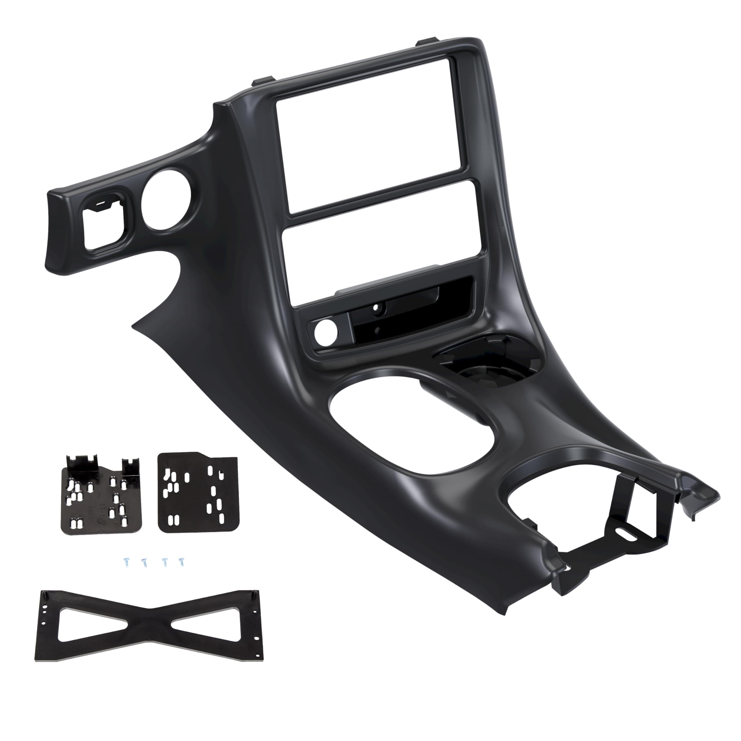 ECOTRIC Double Din Stereo Dash Installation Kit for 1997-2004 Chevrolet Corvette