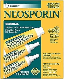 NeosporinOriginal Ointment First Aid Antibiotic Treatment 3 Pack Value Pack … (Value Pack)