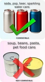 Intulon Soda Can Tab Opener, Pop Tab Lifter for Easy Opening - Compact Kitchen Gadget for Seniors, Arthritis Friendly, Portable Pocket Tool (Lime Green, Mini (2 Pack))