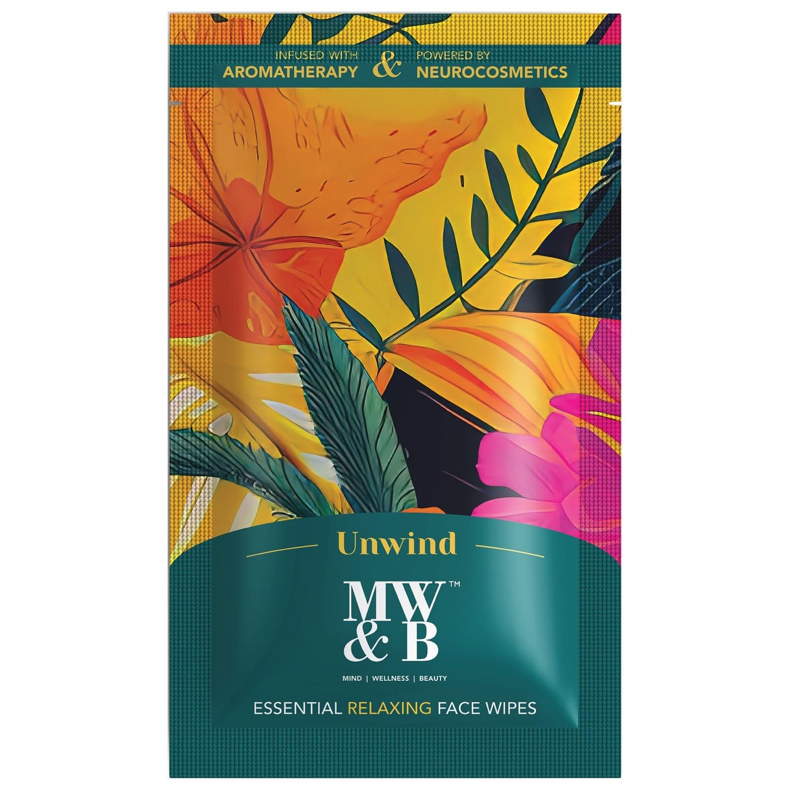 MW&B EVRYDAE Essentials Unwind Face Wipes 10 Pcs, Women, Men, Refreshing, Relaxing Wet Facial Wipes, Bamboo Wipes, Lavander Frangrence,Cleasing Wipes
