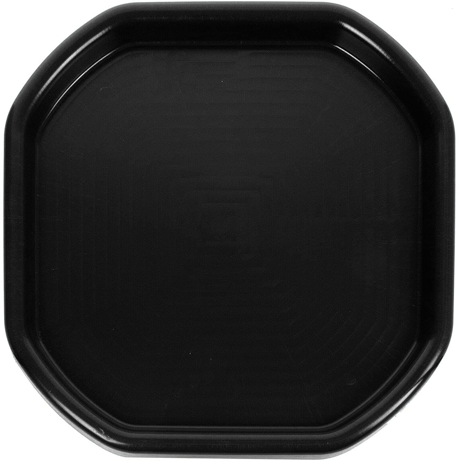 JMS we create smile - Small Black Colour Plastic Mixing Tray for Sand Water Play - Builder Equipment Sand Pool Pit Tray - Beach Tuff Tray for Kids Messy Play 70x70 CM