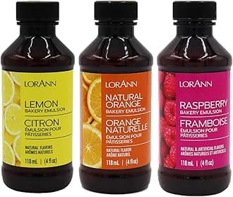 Lorann Oils Variety Bakery Emulsion: Multiple Flavors, Perfect for Enhancing Baking Variety in Cakes, Cookies & Desserts, Gluten-Free, Keto-Friendly, Baking Essential for Your Kitchen, 4oz per Bottle