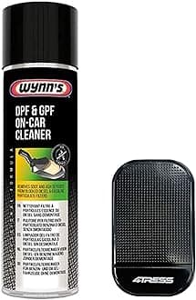 4TRESS Wynn's 500ml Petrol and Diesel Particulate Filter Regenerator Wynns DPF & GPF On-Car Cleaner Spray Non Slip Car Dash Mat (4T-1x-29079)