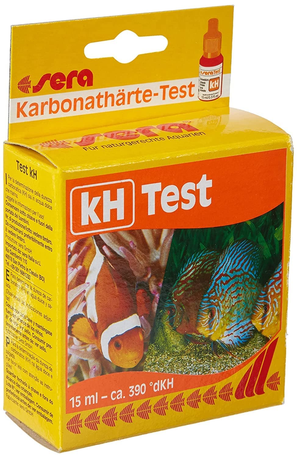 sera kH-Test 15 ml, 0.5 fl.oz. Aquarium Test Kits