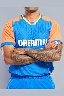 Sports India T20 Jersey 2024 World Cup (Kid's,Boy's,& Men's) L1108