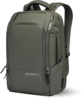 - NOMATIC 20L Travel Pack - Mens Travel Backpack - Expandable to 30L - Water Resistant Daypack - TSA-Ready - Lightweight Business Traveling Backpack for Men - 16" Laptop Compartment