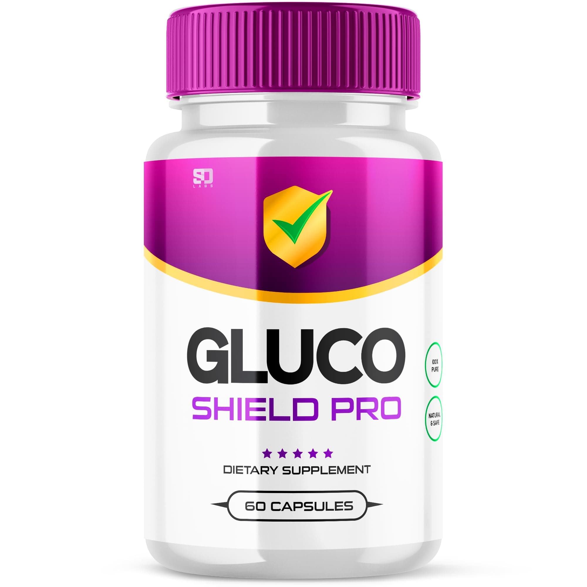 S.O Labs Gluco Shield Pro, Gluco Shield Pro Supplement Pills, Gluco Shield Pro Advanced Formula Supplement Capsules, Gluco Shield, Gluco Shield Pro Advanced Formula Dietary Supplement (60 Capsules)