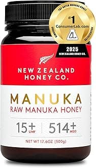 New Zealand Honey Co. Raw Manuka Honey UMF 15+ / MGO 514+ | 500g